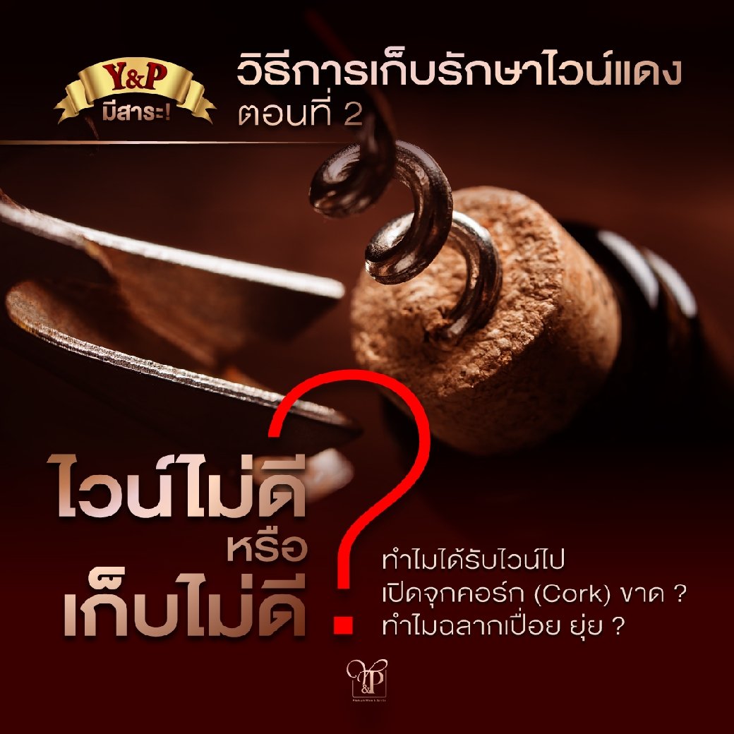 ไวน์ไม่ดี หรือ เก็บไม่ดี ?