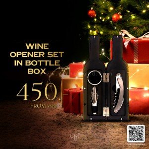 WINE OPENER BOTTLE SET