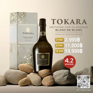 TOKARA CAP CLASSIQUE BLANC DE BLANCS 🥂✨🇿🇦