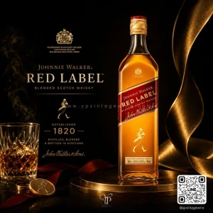 JOHNNIE WALKER RED LABEL วิสกี้น้ำผึ้งที่หยดลงบนควัน ราคาปลีก-ส่ง