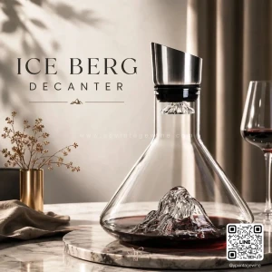 ICE BERG DECANTER